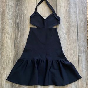 NWOT Guess Black Bandaged Dress